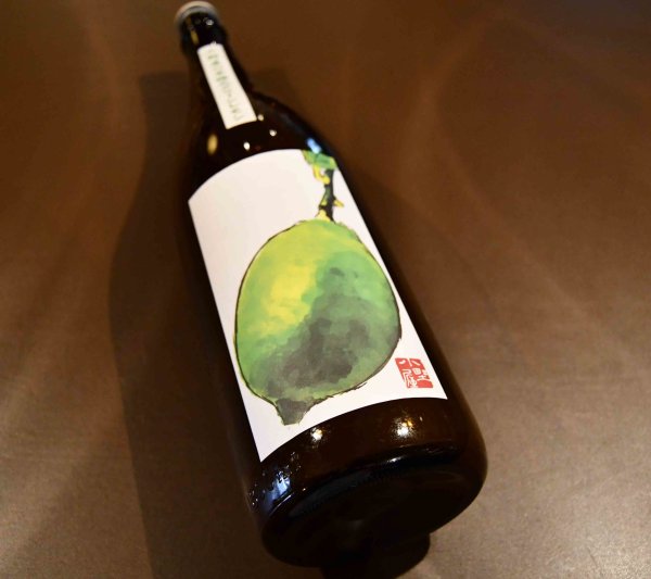 画像1: 小野屋のグリーンレモン酒 1800ml (1)